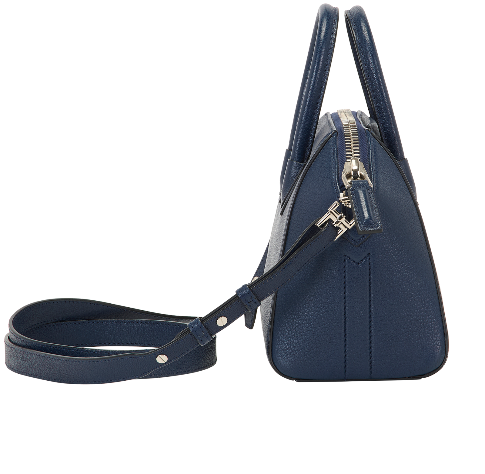 Mini Antigona, &pound;850, Handbags, Blue, Leather, Side view